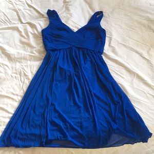 David’s bridal bridesmaid formal dress knee length